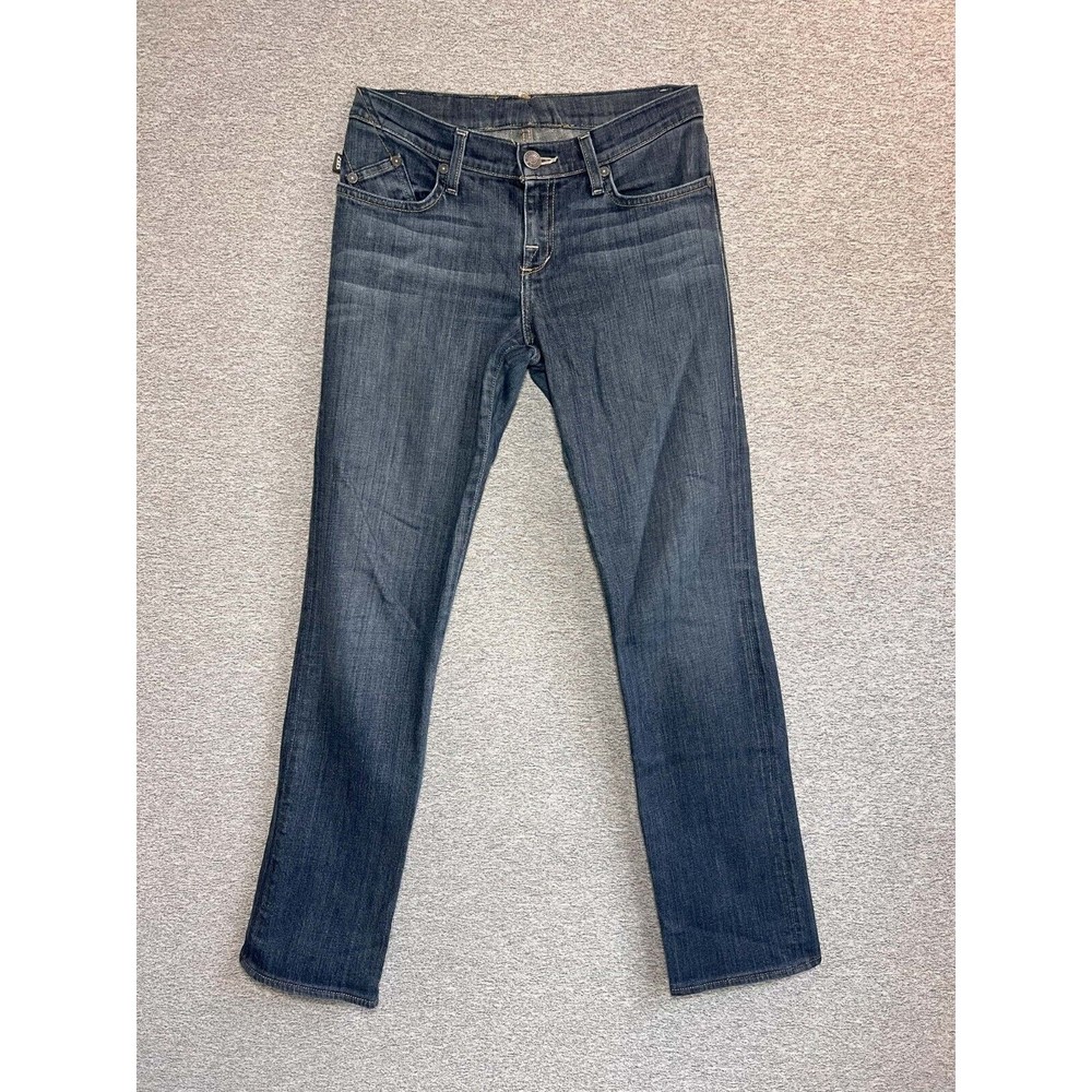 Rock & Republic Jeans Women 29 (30x31 Actual) Low Rise Straight Leg  Stretch